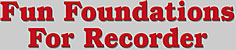 Fun Foundations For Recorder Logo Fun Foundations For Recorder Logo